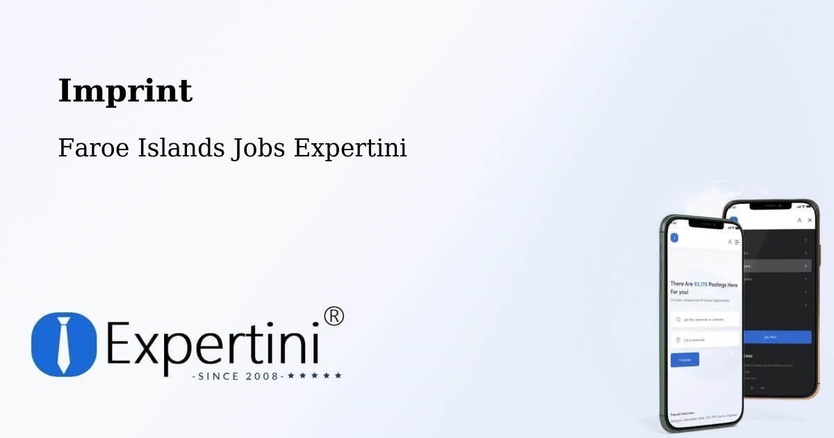 Imprint – Eiði - Faroe Islands Jobs Expertini