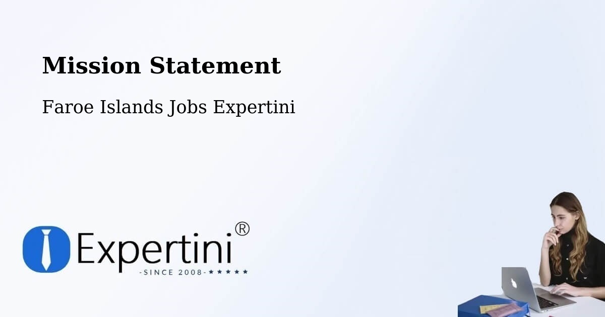 Corporate Mission – Eiði - Faroe Islands Jobs Expertini